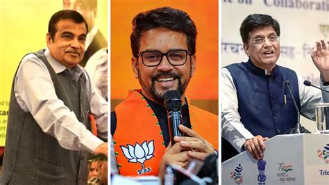 Lok Sabha Elections 2024: Nitin Gadkari, Anurag Thakur, Piyush Goyal ...
