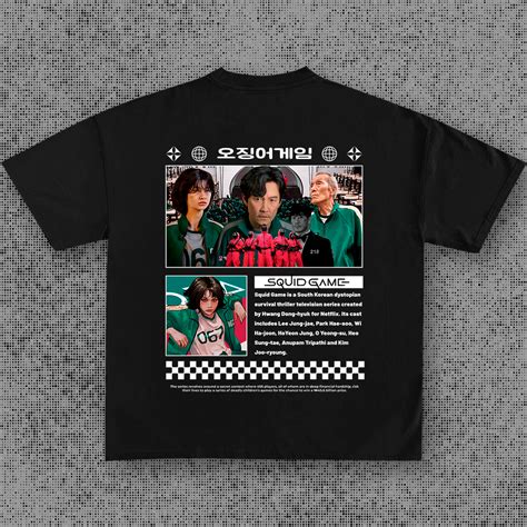 Squid Game - t-shirt design – Pardell