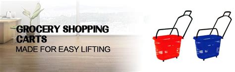 Bigapple BA-Basket42L Heavy Weight King Shopping Basket with Wheels ...