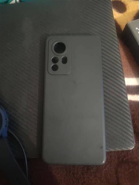 LIRAMARK Silicone Soft Back Cover Case for Xiaomi 12 Pro 5G (Silicone ...