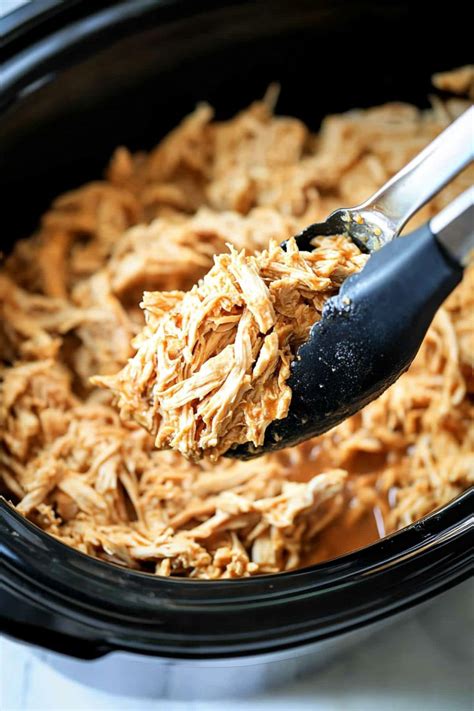 Crockpot Shredded Chicken - Insanely Good