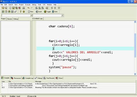 Image result for Tutorial De Arreglos C