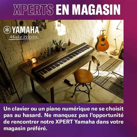 Experte pianos Yamaha en magasin, West Music Vannes, 16 November 2023 ...