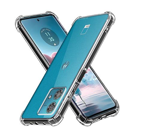 Newlike Motorola Moto Edge 40 Neo, Bumper Exclusive Transparent Back ...