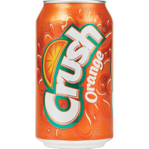 Crush Orange Drink Cans 355ml 12 Fluid Ounces (12pk) {Imported from Ca