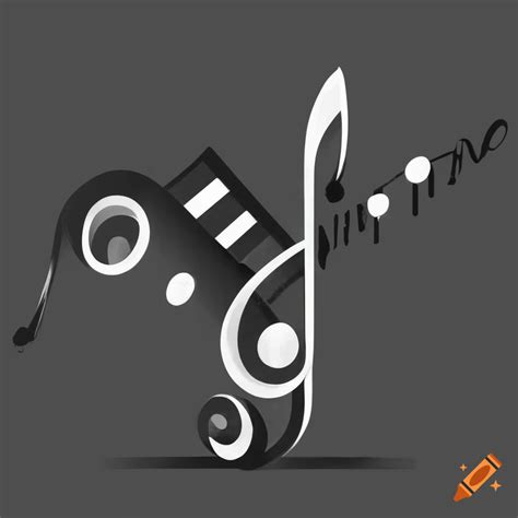 Logo of a musical band on Craiyon