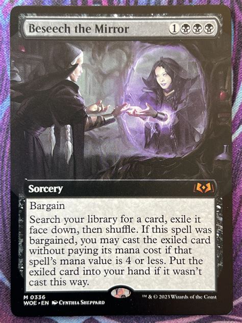 Beseech the Mirror WOE Extended Art – Bootleg Mage