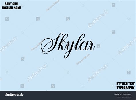 Skylar Name: Over 14 Royalty-Free Licensable Stock Illustrations ...