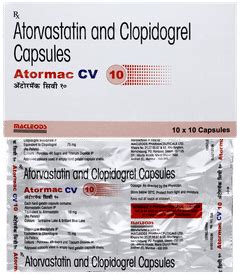 Atormac Cv 10 Capsule – Hyperlipidemia & Heart Care