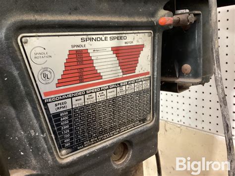 Craftsman Floor Standing Drill Press BigIron Auctions