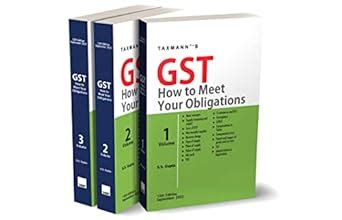 Buy Taxmann's GST How to Meet your Obligations (Set of 3 Vols.) – 3500 ...