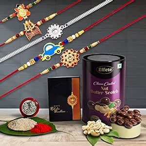 DeoDap Unisex Bracelet/Rakhi Combo For Rakshabandhan | Rakhi For Bhaiya ...