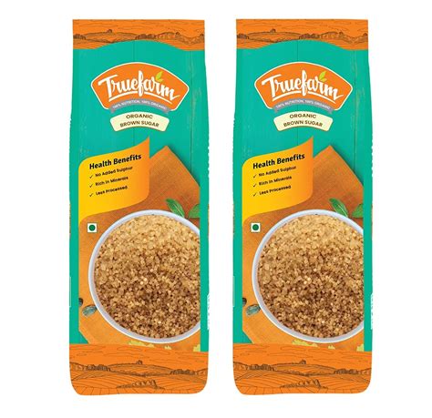 Truefarm Organic Brown Sugar | 100% Natural, Raw & Sulphur Free ...