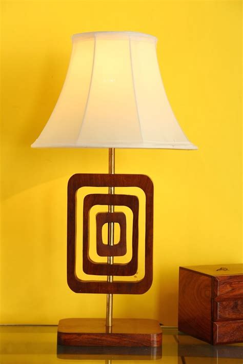 Ultimate Sheesham Wooden Table Lamp – ArtyCraftz - Online Shopping Site ...