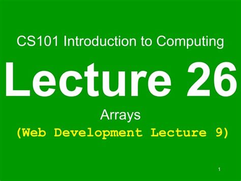 Arrays in JavaScript 的图像结果