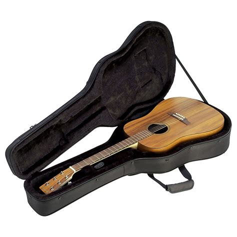 SKB Soft Case Travel Guitar Case for Dreadnought Acoustic Style Guitars ...