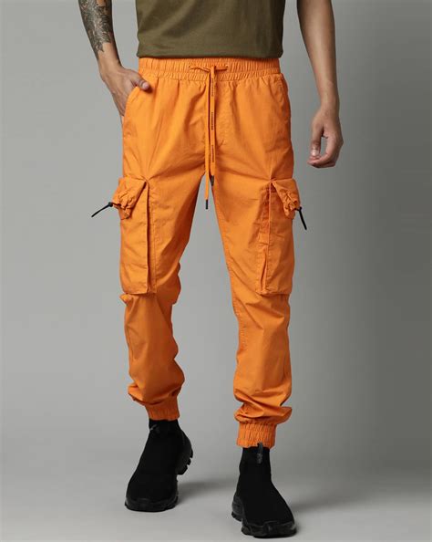 Mens Orange Cargo Pants at Lawrence Melson blog