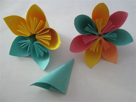 Image result for Paper Flower Origami Tutorial