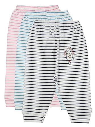 Buy BODYCARE Baby Striped Pajami Pack of 3 - Assorted… at Amazon.in