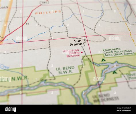 Sun Prairie Map High Resolution Stock Photography and Images - Alamy