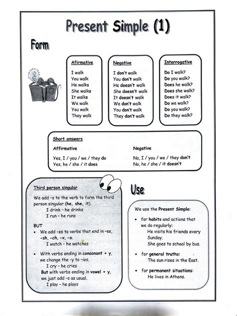 Image result for Presente Simple Ejercicios