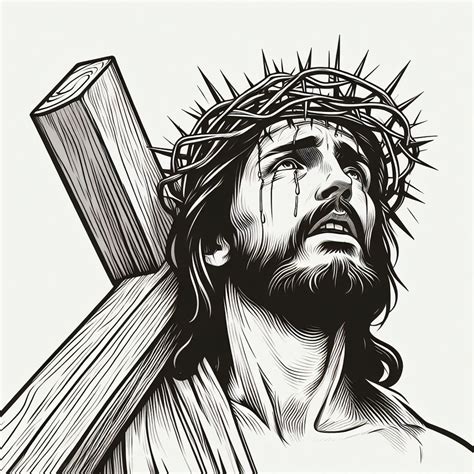 Pin by salvador rios on tattoo practice | Jesus art drawing, Jesus ...