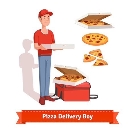 Pizza box side Images - Free Download on Freepik