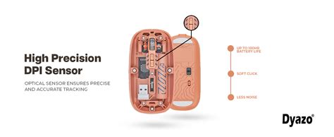 Amazon.in: Buy Dyazo Transparent Wireless Mouse | Dual Mode (2.4GHz ...
