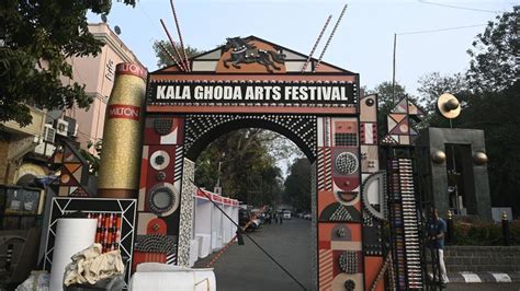 In photos Kala Ghoda gears up for 9 days of art culture and creativity
