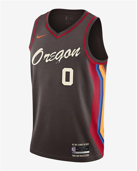 Portland Trail Blazers City Edition Nike NBA Swingman Jersey. Nike SA