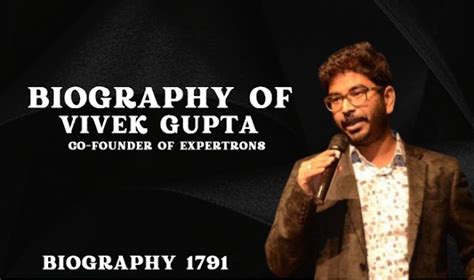 Journey of Vivek Gupta: Co-Founder of Expertrons- Entrepreneur
