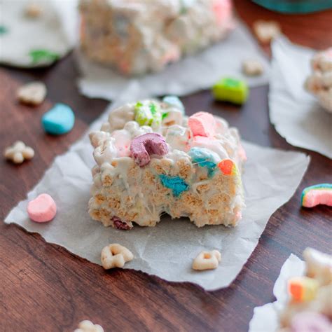 Lucky Charms Treats (3 Ingredients Cereal Bars!) - Our Love Language is ...
