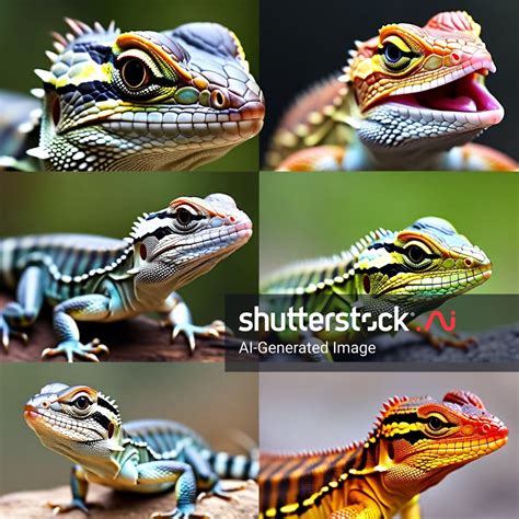 Different Types Lizards AI-generated image 2591426995 | Shutterstock