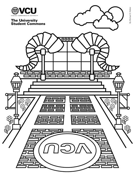 Virginia Tech Coloring Pages 的图像结果