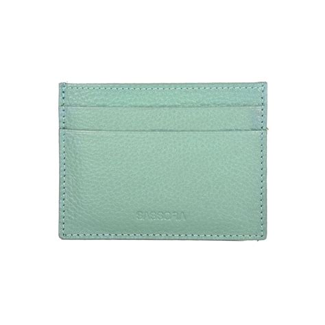 Buy Sassora Genuine Leather RFID Pocket Friendly Debit Credit Card ...