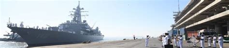 Japanese Warship JS Makinami On Goodwill Visit To Mumbai | Indian ...
