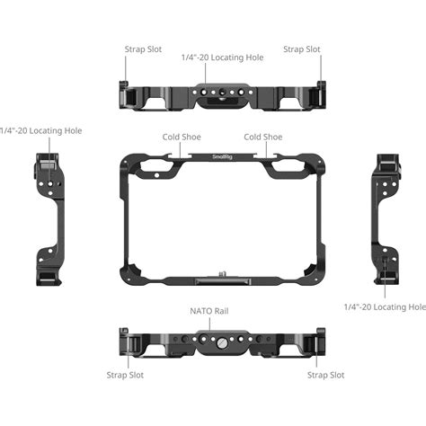 Buy SmallRig 5030 Cage Kit for Atomos Shinobi II at Lowest Price in ...
