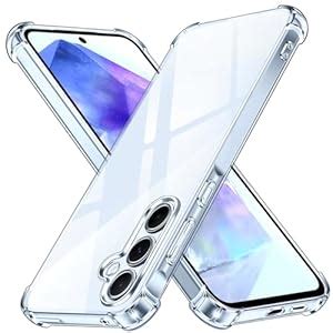 TheApallio Silicone Hybrid Clear Back Case Cover for Samsung Galaxy A16 ...