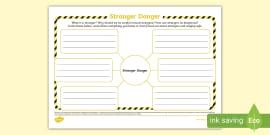 'What is a Stranger?' Worksheet (teacher made) - Twinkl