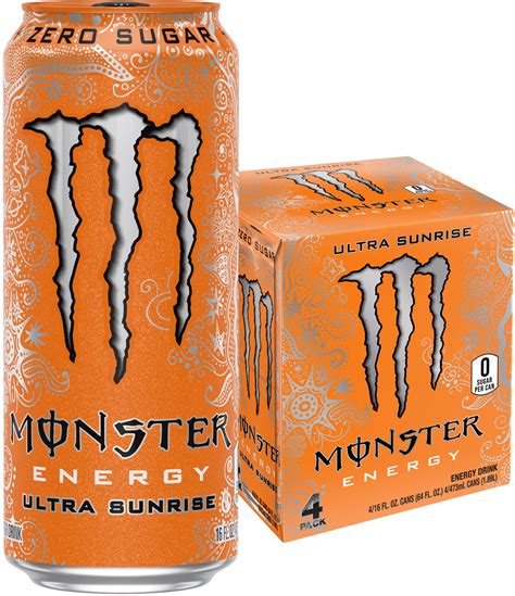 Orange Monster Energy Logo