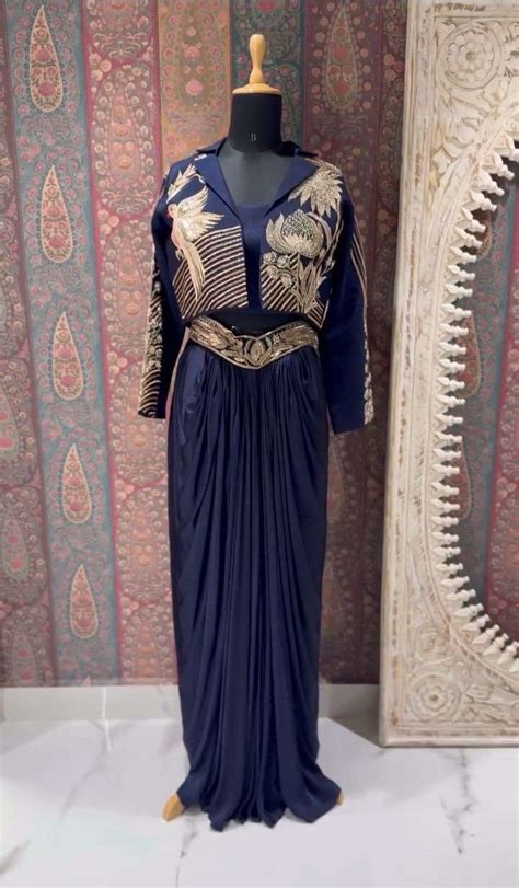 BE 372 INDO WESTERN THREE PIECE SET COLLECTION AT BEST ONLINE RATE ...