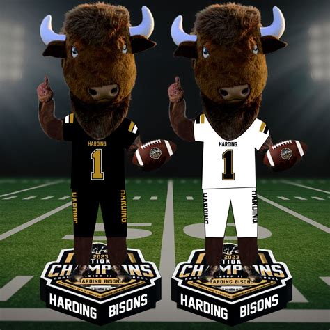 Harding Bisons 2023 football National Championship honored with new ...