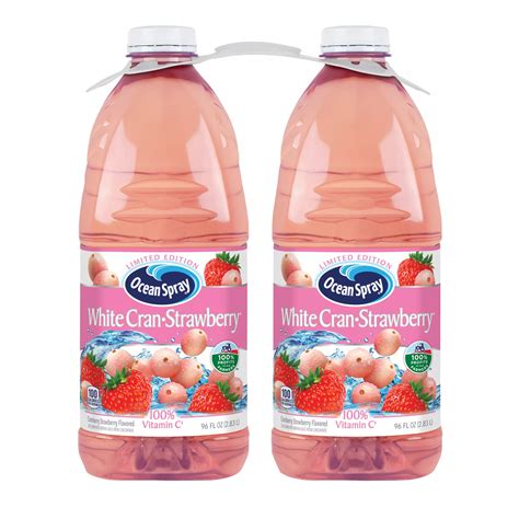 Ocean Spray White Cran-Strawberry Juice Drink, 2 pk./96 fl. oz. | BJ's ...