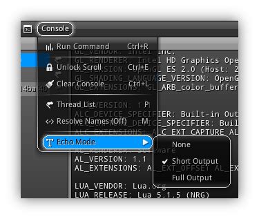Image result for Console Program Menu