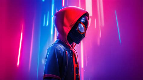 Miles Morales Striker Wallpaper,HD Superheroes Wallpapers,4k Wallpapers,Images,Backgrounds ...