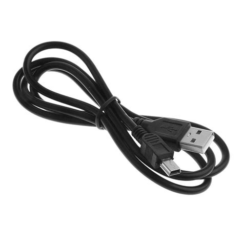 SLB® Mini USB B Type 5pin Male to USB 2.0 Male Data Cable for MP3 MP4 ...