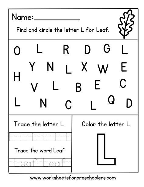 Fall Worksheets for Preschool & Kindergarten | Literacy & Math