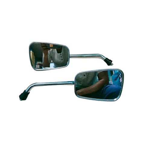 PERFECT VIEW Glass CHROME Mirrors for Bajaj Avengers (OLD MODEL) 180 ...