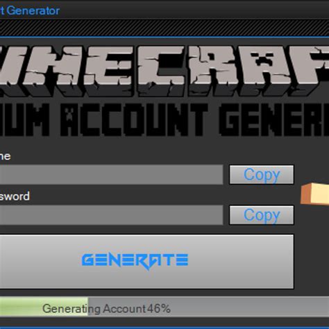 MC Account Generator 的图像结果