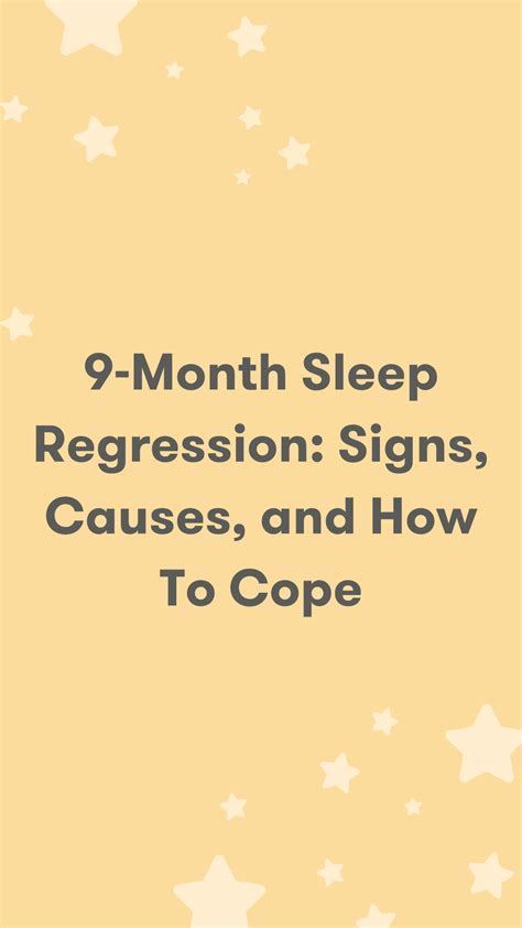 9 month sleep regression signs causes and how to cope – Artofit
